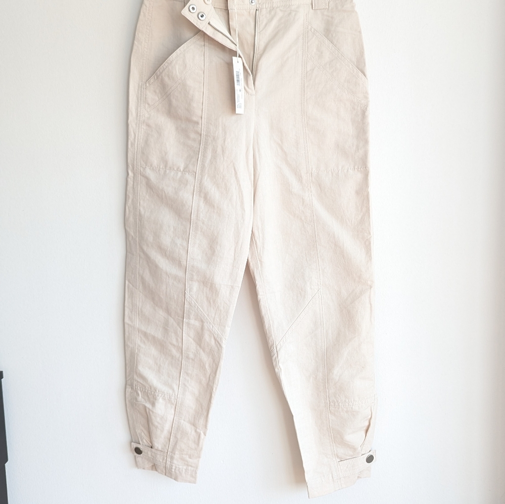 NWT Rebecca Taylor Textured Cotton Pants - Picture 10 of 12